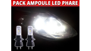 Pack Ampoules LED Phares - Renault Clio 3 - Homologation E9