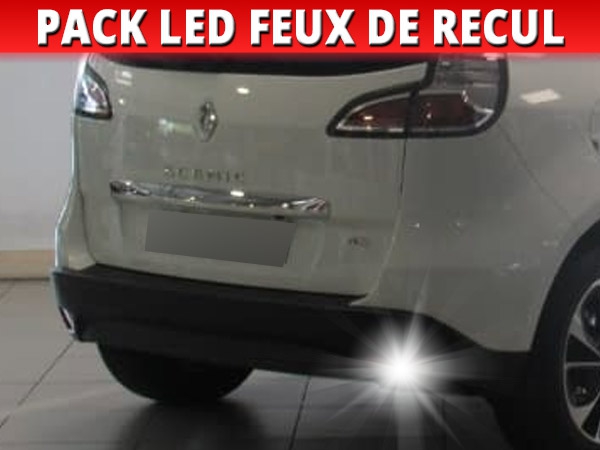 Pack led plaque pour Renault Scenic 3