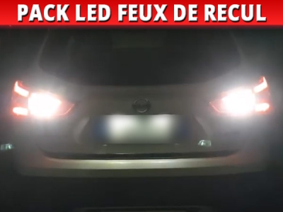 Pack led feux de recul pour Nissan Qashqai 2