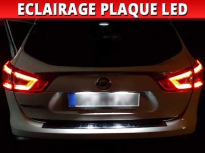 Pack led plaque Nissan Qashqai 2