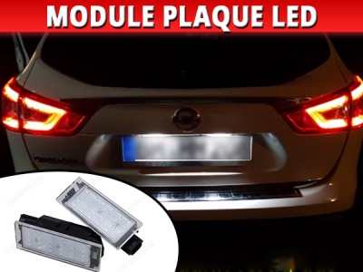 Kit modules plaque LED Nissan Qashqai 2