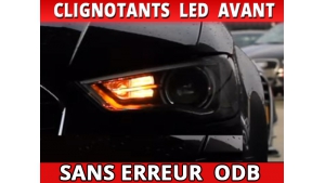 Pack led clignotants avant pour Audi A3 8P - Restylée/Facelift