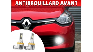 Pack Antibrouillard Led Haute Puissance Renault Clio 4 - Homologation E9