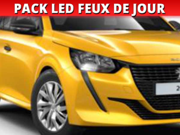 Pack feux de jour led pour Peugeot 208 II