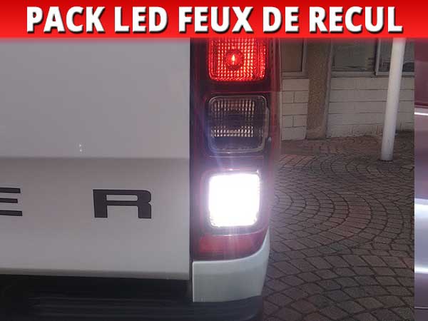 Pack led feu de recul pour Ford Ranger 3