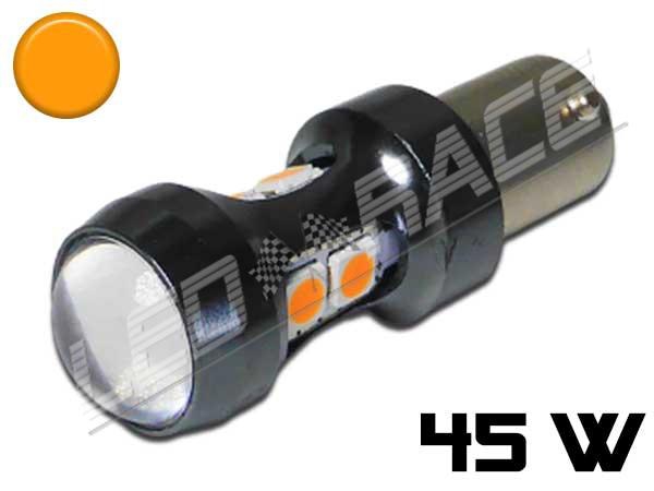 Ampoule Led H21W BAY9S 45 Watts SMD 3030 Orange