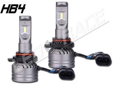 Pack 2 Mini Ampoules led HB4 9006 Haute puissance Ventilées - Homologuées E9
