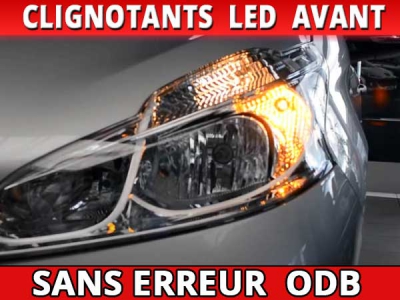 Pack led clignotant avant Peugeot 208