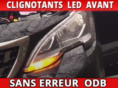 Pack led clignotants avant pour Peugeot 3008 II