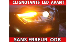 Pack led clignotants avant pour Audi A4 B8