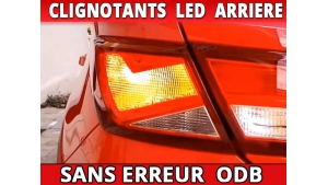 Pack led clignotants arrière pour Seat Leon III