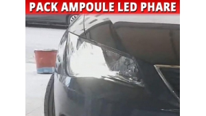 Pack 2 Ampoules LED Phare Homologation E9 pour Seat Leon III