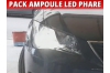 Pack 2 Ampoules LED Phare Homologation E9 pour Seat Leon III 3 5f