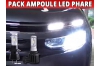 Pack 2 Ampoules LED Phare Homologation E9 pour Citroen C5 Aircross