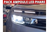 Pack 2 Ampoules LED Phare Homologation E9 pour Citroen C5 Aircross