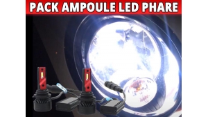 Pack 2 Ampoules LED Phare H4 Double Intensité pour Mini Clubman R55