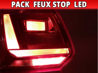 Pack ampoule led feux stop pour VW Polo 6R/6C1