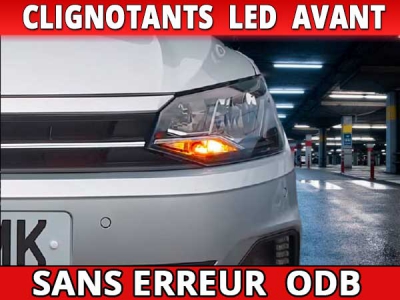 Pack led clignotants avant pour Volkswagen Polo VI (AW1/BZ1)