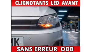 Pack led clignotants avant pour Volkswagen Polo VI (AW1/BZ1)