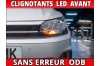 Pack led clignotants avant pour Volkswagen Polo VI (AW1/BZ1)