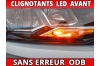 Pack led clignotants avant pour Volkswagen Polo VI (AW1/BZ1)