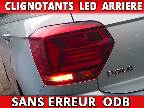 Pack Clignotants avant Led pour Peugeot 407 (VI)