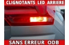 Pack led clignotants arrière pour Volkswagen Polo VI (AW1/BZ1)