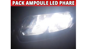 Pack Ampoules LED Phares Homologuées E9 - Dacia Stepway Phase 2 (2016-2021)