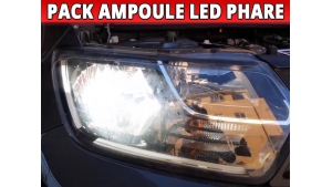 Pack Ampoules LED Phares pour Dacia Duster 2 - Homologation E9