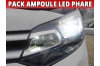 Pack led phare croisement route pour Citroen Jumpy 3 