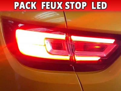 Pack led feux stop haute puissance pour Renault Clio 4