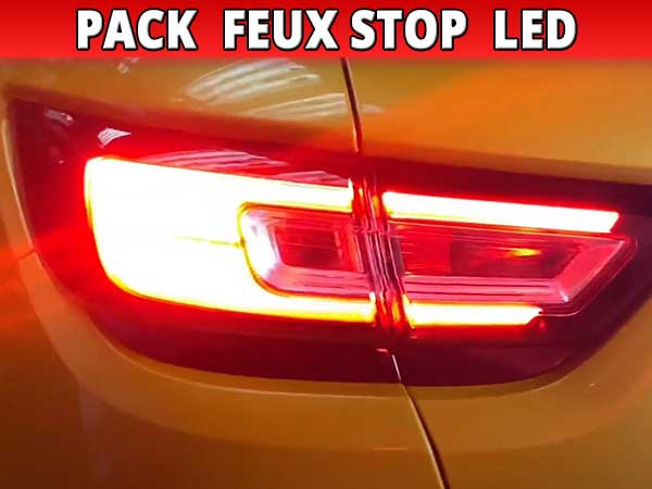 Pack led feux stop haute puissance pour Renault Clio 4