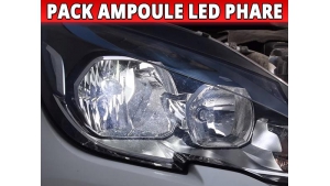 Pack Ampoules LED Phares pour Peugeot 308 II - Homologation E9