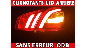 Pack led clignotants arrière pour Peugeot 308 II