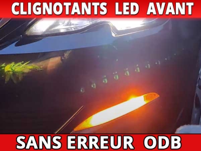 Pack led clignotant avant Peugeot 308 2 