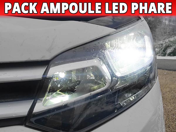 Pack Ampoules LED Phare Homologuées pour Land Rover Range Rover Evoque