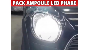 Pack 2 Ampoules LED Phare H4 Double Intensité pour Mini Countryman R60