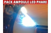 Pack led phare croisement route pour Peugeot 208