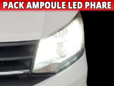 Pack Ampoules LED Phares pour Volkswagen CADDY 4 - Double Optiques