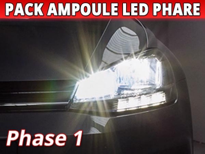 Pack Ampoules LED Phares pour Volkswagen GOLF VII Phase 2
