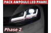 Pack Ampoules LED Phares pour Volkswagen GOLF VII Phase 2