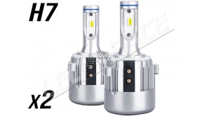 Pack 2 Ampoules LED H7 phare Spécial VW Audi Skoda et Mercedes