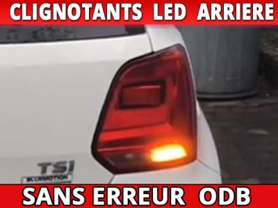 Pack Ampoules LED Phare Homologuées pour Volkswagen Polo 6R/6C1