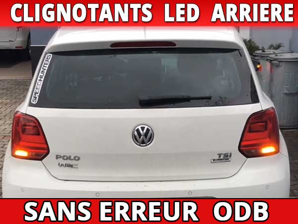 Pack feux de jour led pour Volkswagen Polo 5 6R