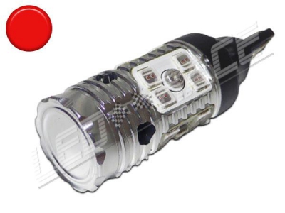 Ampoule Led T15 W16W Rouge 16 smd 3030