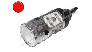 Ampoule Led T15 W16W 16 LED SMD - Rouge