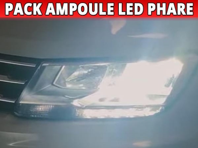 Pack 2 Ampoules LED Phare pour Volkswagen TIGUAN II