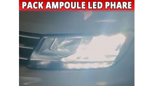 Pack 2 Ampoules LED Phare Homologuées E9 - Volkswagen TIGUAN II