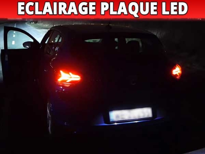 Pack led plaque Dacia Sandero 3