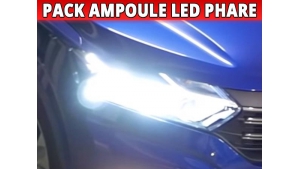 Pack Ampoules LED Phares pour Dacia Sandero 3 (2021-) - Homologation E9